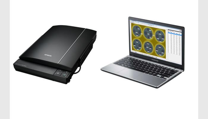 HiCC-E型β-內(nèi)酰胺酶檢驗(yàn)分析儀系統(tǒng)，又稱(chēng)抑菌圈測(cè)量?jī)x，抑菌圈測(cè)定儀，抗生素效價(jià)測(cè)定儀，效價(jià)分析儀。用于自動(dòng)進(jìn)行抑菌圈測(cè)量、β-內(nèi)酰胺酶檢驗(yàn)分析、抗生素藥敏效價(jià)分析等。